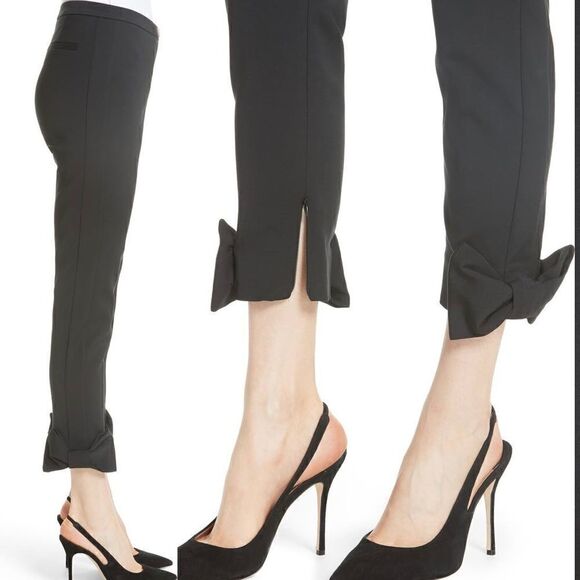 Ted Baker Pants - Ted BAKER LONDON Toplyt Bow Cuff High Rise Pant BNWT